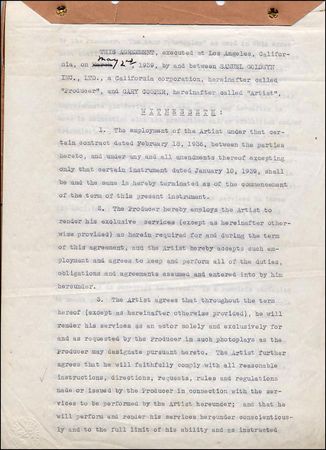 Lot #1354 Gary Cooper - Image 3