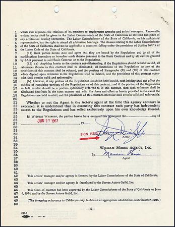 Lot #1424 Sammy Davis Jr. - Image 1