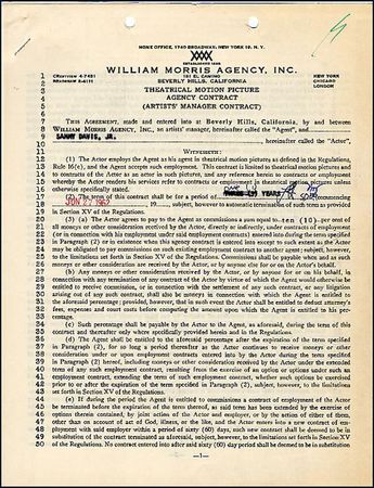 Lot #1424 Sammy Davis Jr. - Image 3