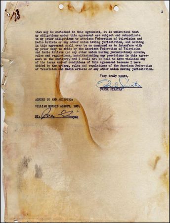 Lot #845 Frank Sinatra - Image 1