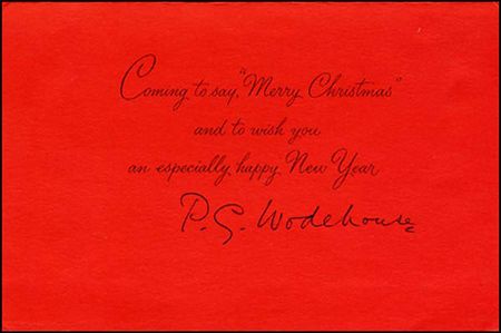 Lot #605 P. G. Wodehouse - Image 1