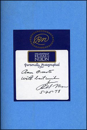 Lot #89 Richard Nixon - Image 1