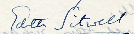 Lot #589 Edith Sitwell - Image 1