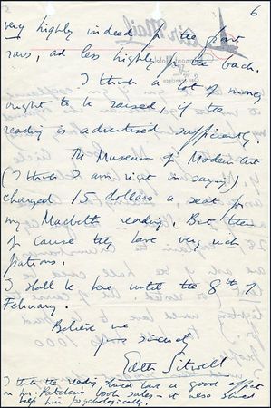 Lot #589 Edith Sitwell - Image 2