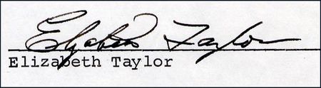 Lot #2314 Elizabeth Taylor - Image 1