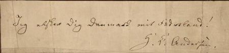 Lot #516 Hans Christian Andersen - Image 1