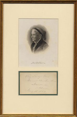 Lot #593 Harriet Beecher Stowe - Image 2