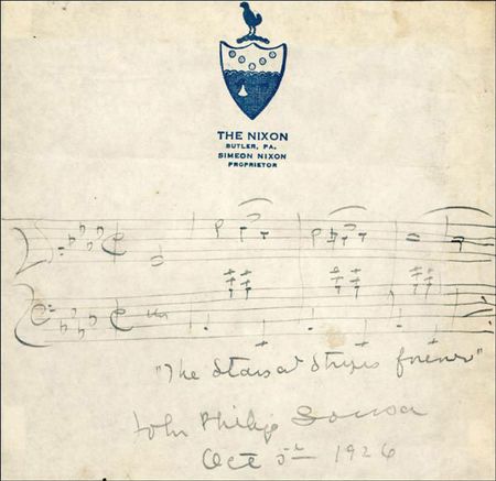 Lot #848 John Philip Sousa - Image 1