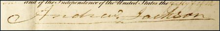 Lot #60 Andrew Jackson - Image 1