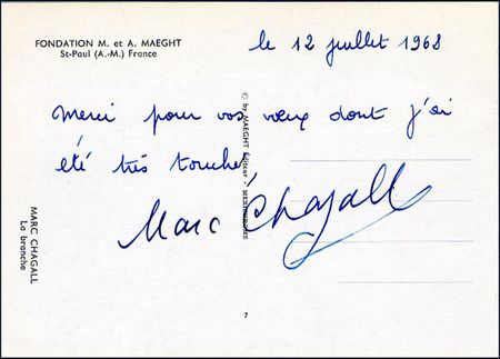 Lot #527 Marc Chagall - Image 1