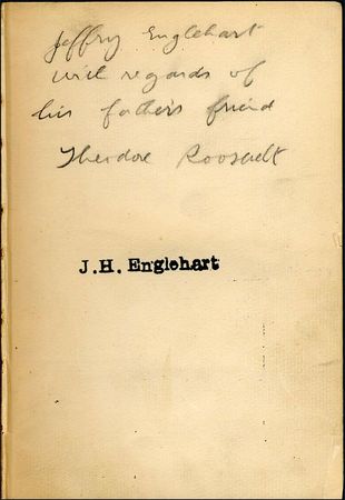 Lot #109 Theodore Roosevelt - Image 1