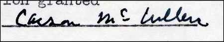 Lot #784 Carson McCullers - Image 1