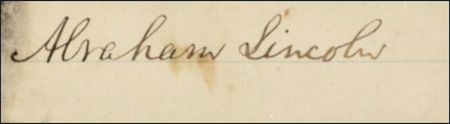 Lot #69 Abraham Lincoln - Image 1