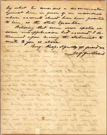 Lot #198 Jefferson Davis - Image 1