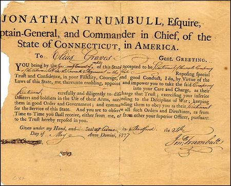 Lot #416 Jonathan Trumbull - Image 1