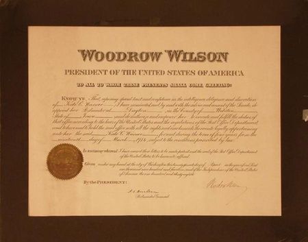 Lot #130 Woodrow Wilson - Image 2