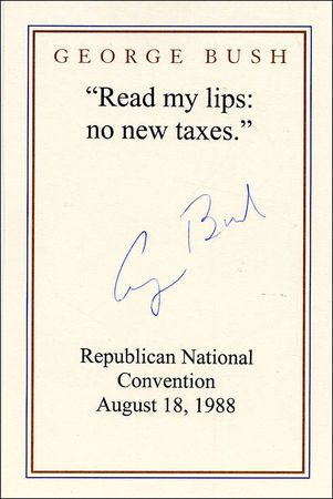 Lot #6 George Bush
