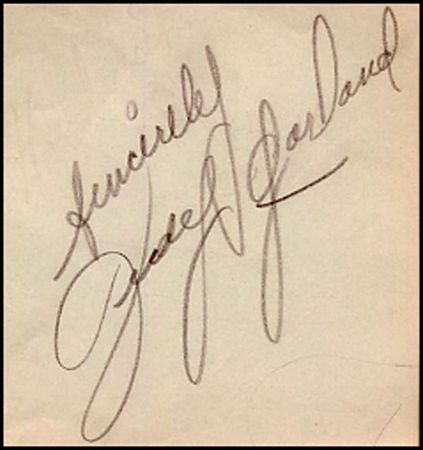 Lot #1825 Judy Garland - Image 1