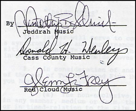 Lot #999 The Eagles - Image 1