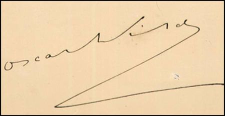 Lot #831 Oscar Wilde - Image 1