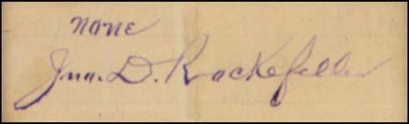 Lot #389 John D. Rockefeller - Image 1