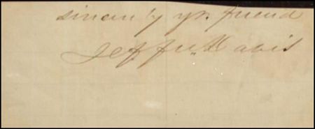 Lot #197 Jefferson Davis - Image 1
