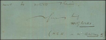 Lot #826 H. G. Wells - Image 1