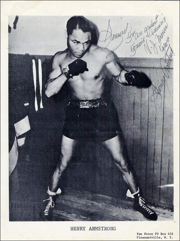 Henry Armstrong | RR Auction