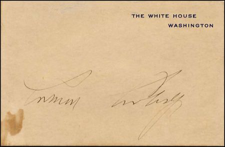 Lot #18 Calvin Coolidge