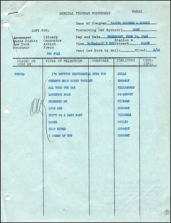 Lot #778 Tommy Dorsey - Image 2