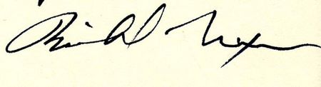 Lot #84 Richard Nixon and Gerald Ford - Image 2