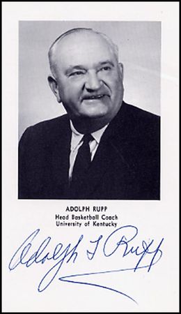 Lot #2643 Adolph Rupp - Image 2