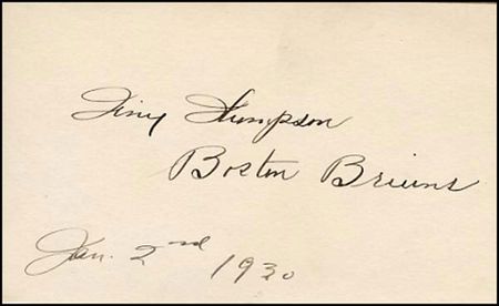 Lot #2443 Boston Bruins - Image 1