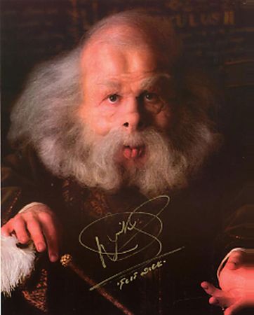 Lot #1470 Harry Potter: Maggie Smith and Warwick Davies - Image 1