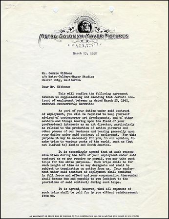 Lot #2366 Wizard of Oz: Gibbons, Cedric - Image 3