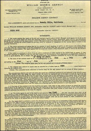 Lot #1749 Chico Marx - Image 3