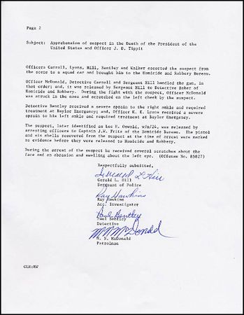 Lot #240 Kennedy Assassination - Image 1