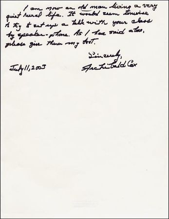 Lot #167 Archibald Cox - Image 1
