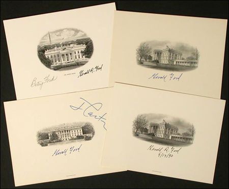 Lot #26 Gerald Ford and Jimmy Carter