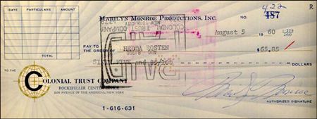 Lot #1802 Marilyn Monroe - Image 1