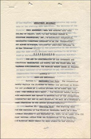 Lot #1522 Alfred Hitchcock - Image 2