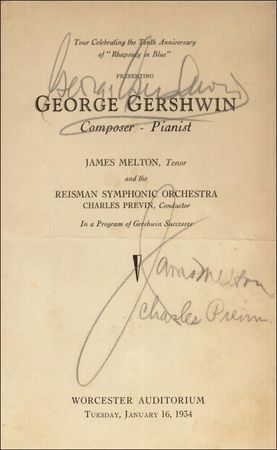 Lot #792 George Gershwin - Image 1