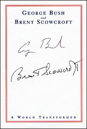 Lot #2 George Bush and Brent Scowcroft