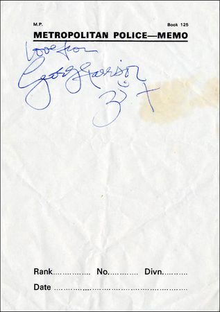 Lot #710 Beatles: McCartney and Harrison - Image 1