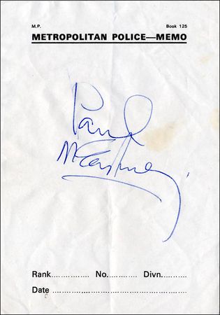Lot #710 Beatles: McCartney and Harrison - Image 2