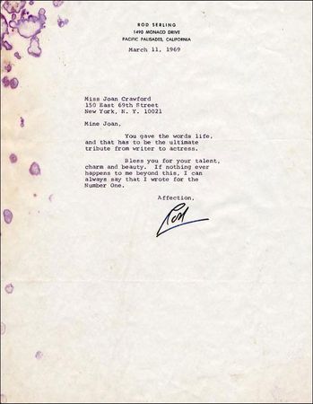 Lot #2087 Rod Serling - Image 2