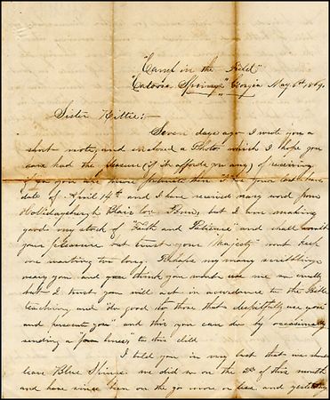 Lot #502  Civil War Letters - Image 3
