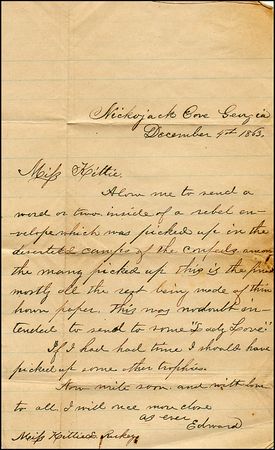 Lot #502  Civil War Letters - Image 6