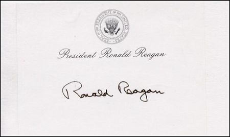 Lot #152 Ronald Reagan - Image 1