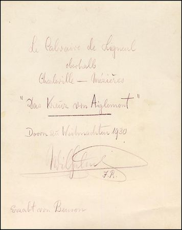 Lot #476 Wilhelm II - Image 1